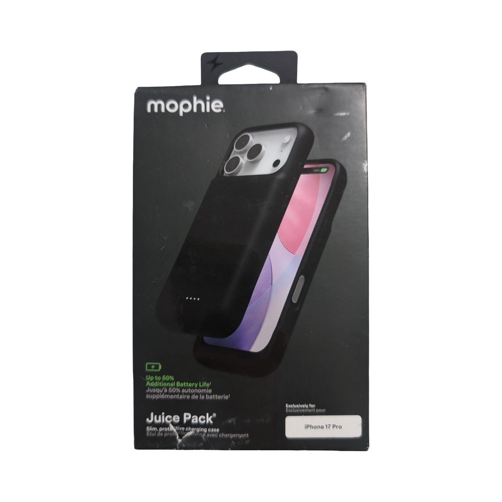F2-P mophie Juice Pack for Apple iPhone 17 Pro - Charging Case Black ⬇️ (Tested)